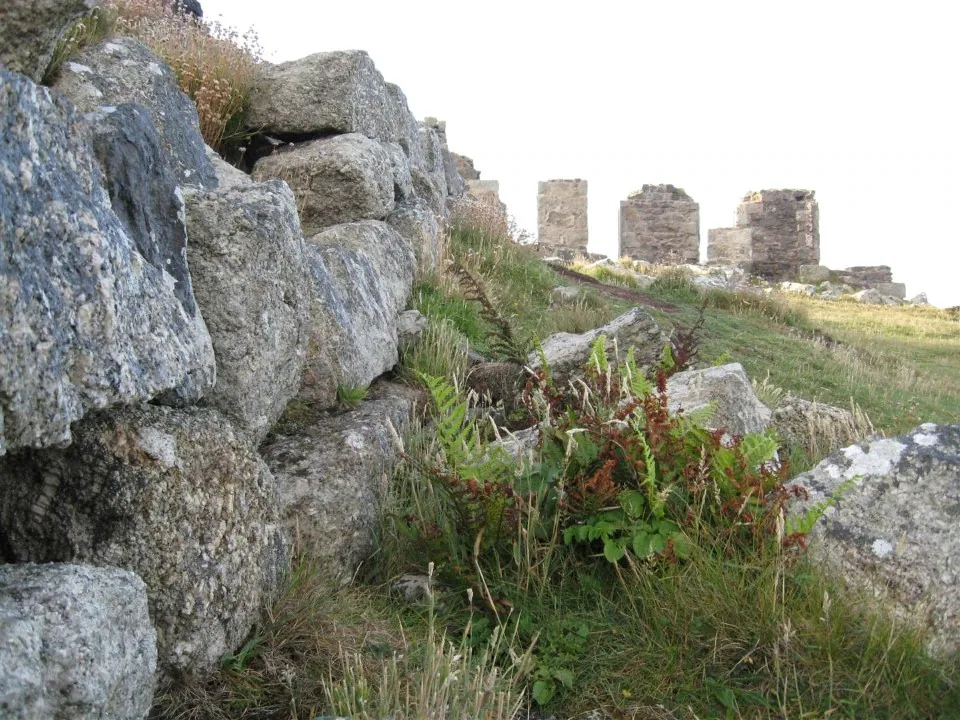 Day 5 dawn walk to botallack   old artillery site